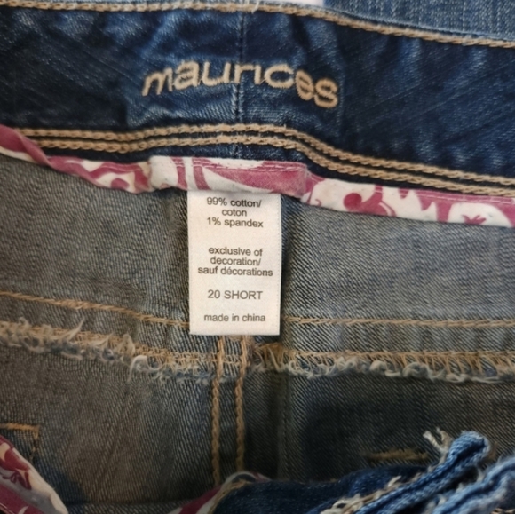 Maurices straight leg jeans size 20 short - Picture 9 of 11